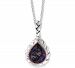 Effy Amethyst 18" Pendant Necklace (3-5/8 ct. t. w. ) in Sterling Silver & 18k Rose Gold