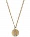 Robert Lee Morris Soho Two-Tone Wire-Wrapped Pendant Necklace, 17" + 3" extender