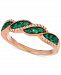 Le Vian Costa Smeralda Emeralds (1/3 ct. t. w. ) & Vanilla Diamond (1/10 ct. t. w. ) Ring in 14k Rose Gold