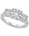 Diamond Cluster Statement Ring (3/4 ct. t. w. ) in 14k White Gold
