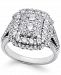 Diamond Cluster Engagement Ring (1-3/4 ct. t. w. ) in 14k White Gold