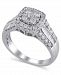 Certified Diamond (1 ct. t. w. ) Engagement Ring in 14k White Gold