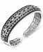Diamond Hinge Cuff Bangle Bracelet (1-1/2 ct. t. w. ) in Sterling Silver