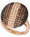 Le Vian Chocolate Layer Cake Diamond Statement Ring (1-7/8 ct. t. w. ) in 14k Rose Gold