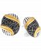 Peter Thomas Roth Black Spinel Pave Stud Earrings (2-1/2 ct. t. w. ) in Sterling Silver & Gold-Plated Sterling Silver