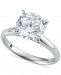 Macy's Star Signature Diamond Solitaire Engagement Ring (3 ct. t. w. ) in 14k White Gold