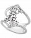 Diamond Scatter Cluster Openwork Statement Ring (1/2 ct. t. w. ) in 10k White Gold