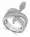 Effy Diamond Snake Ring (1-1/2 ct. t. w. ) in 14k White Gold