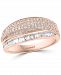 Effy Diamond Crossover Statement Ring (5/8 ct. t. w. ) in 14k Rose Gold