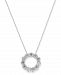 Diamond Circle 18" Pendant Necklace (2-1/10 ct. t. w. ) in 14k White Gold