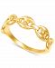 Mariner Chain Link Statement Ring in 10k Gold
