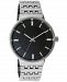 Inc International Concepts Men's Silver-Tone Bracelet Watch 40mm, Created for Macy's