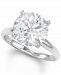 Diamond Solitaire Engagement Ring (5 ct. t. w. ) in 14k White Gold