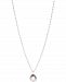 lonna & lilly Rose Gold-Tone Long Crystal Teardrop Beaded Pendant Necklace