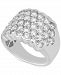 Diamond Pave Cluster Ring (3-1/6 ct. t. w. ) in 14k White Gold