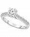 TruMiracle Solitaire Engagement Ring (1 ct. t. w. ) in 14k White Gold
