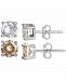 Giani Bernini 2-Pc. Set Multicolor Cubic Zirconia Stud Earrings in Sterling Silver, Created for Macy's