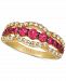 Le Vian Passion Ruby (7/8 ct. t. w. ) & Diamond (5/8 ct. t. w. ) Ring in 14k Gold