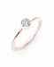 Forevermark Tribute Collection Diamond (1/6 ct. t. w. ) Ring in 18k Yellow, White and Rose Gold