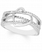 Diamond Heart Openwork Statement Ring (1/4 ct. t. w. ) in Sterling Silver
