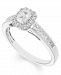 Certified Diamond (4/5 ct. t. w. ) Engagement Ring in 14k White Gold