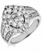 Diamond Cluster Ring (2 ct. t. w. ) in 14k White Gold