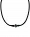 Effy Black Cultured Freshwater Pearl (11mm) Silicone Rubber 14" Choker Necklace