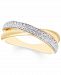 Diamond Crossover Ring (1/3 ct. t. w. ) in 10k Gold