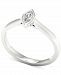 Diamond Marquise Solitaire Ring (1/5 ct. t. w. ) in 14k White Gold
