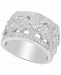Diamond Princess Openwork Statement Ring (3/4 ct. t. w. ) in Sterling Silver