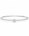 Forevermark Tribute Collection Diamond (1/4 ct. t. w. ) Bangle with Beaded Detail in 18k Yellow, White and Rose Gold
