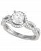 Macy's Star Signature Diamond Engagement Ring (1-1/8 ct. t. w. ) in 14k White Gold