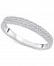 Certified Diamond Double Row Band (1/2 ct. t. w. ) in Platinum