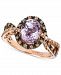 Le Vian Cotton Candy Amethyst (1-3/4 ct. t. w. ) & Diamond (1/3 ct. t. w. ) Ring in 14k Rose Gold