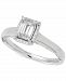 Diamond Octagon Halo Engagement Ring (1 ct. t. w. ) in 14k White Gold