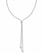 Diamond Pave Lariat Necklace (1 ct. t. w. ) in Sterling Silver