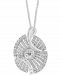 Effy Diamond Swirl 18" Pendant Necklace (1-7/8 ct. t. w. ) in 14k White Gold