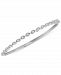 Forever Grown Diamonds Lab-Created Diamond Bangle Bracelet (1/2 ct. t. w. ) in Sterling Silver