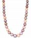 Honora Multicolor Cultured Ming Pearl (9-13mm) Graduated 18" Collar Necklace