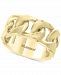 Effy Men's Chain Link Ring in 14k Gold-Plated Sterling Silver