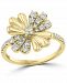 Effy Diamond Flower Statement Ring (1/2 ct. t. w. ) in 14k Gold