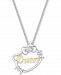 Chow Tai Fook Diamond Accent Hello Kitty Dream 18" Pendant Necklace in 18k Gold & White Gold