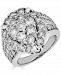 Diamond Teardrop Cluster Ring (4 ct. t. w. ) in 14k White Gold