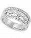 Diamond Stack-Look Ring (1/5 ct. t. w. ) in Sterling Silver