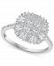 Effy Diamond Halo Cluster Statement Ring (3/4 ct. t. w. ) in 14k White Gold