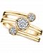 Sirena Energy Diamond Three-Row Ring (1/2 ct. t. w. ) in 14k Gold