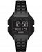 Puma Remix Lcd, Black-Tone Stainless Steel Watch, P5053