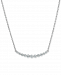 Forever Grown Diamonds Lab-Created Diamond 16" Statement Necklace (3/4 ct. t. w. ) in Sterling Silver