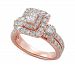 Diamond Octagon Halo Engagement Ring (2 ct. t. w. ) in 14k Rose Gold