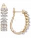 Wrapped in Love Diamond Marquise-Style Hoop Earrings (1 ct. t. w. ) in 14k Gold, Created for Macy's